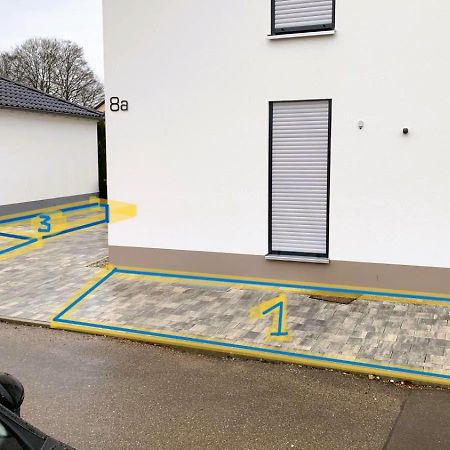 Strahlende Erdgeschoss-Wohnung Im Neubau Naehe Legoland Ichenhausen Exterior foto